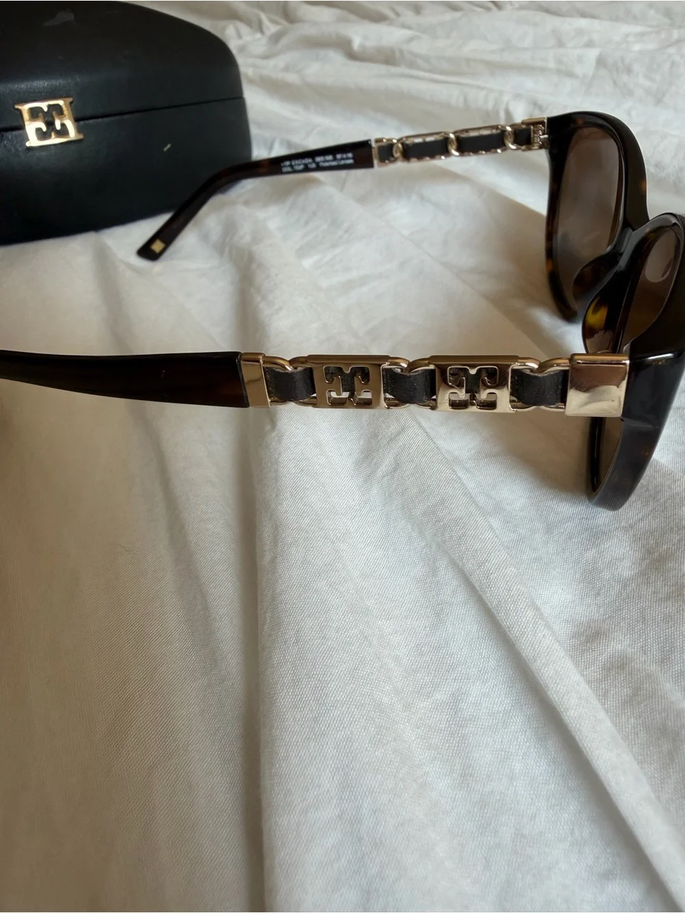Escada Women's Brown Tortoiseshell Sunglasses